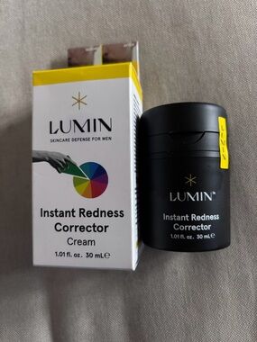 Lumin Instant Redness Corrector Cream - Black/Yellow